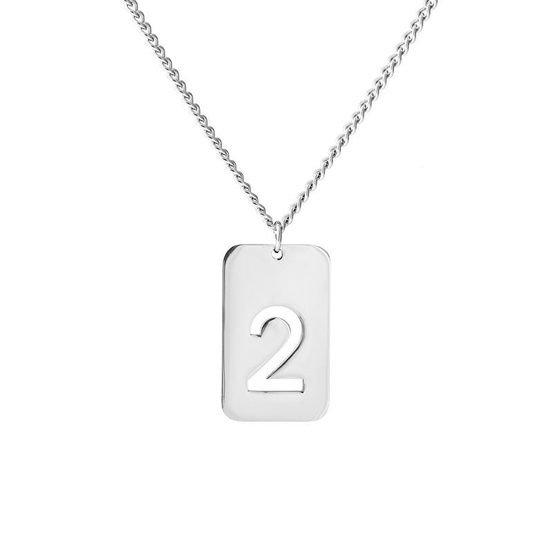 Arabian Military Brand Digital Necklace Men's and Women's Trendy Necklace