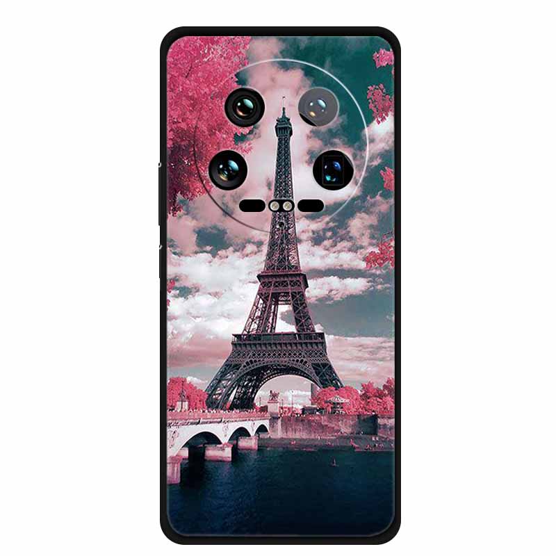For Xiaomi 14 Ultra 5G Case 6.73" Luxury TPU Soft Silicone Back Cover for Xiaomi 14 Ultra Phone Cases Mi 14Ultra Funda TPU Shell