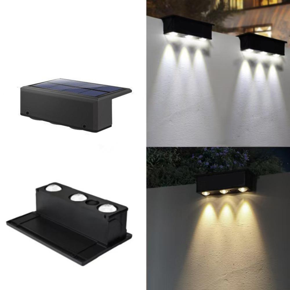 Energy Saving LED Solar Garden Lights Waterproof Wall Washer Light Outdoor Wall Lantern  House