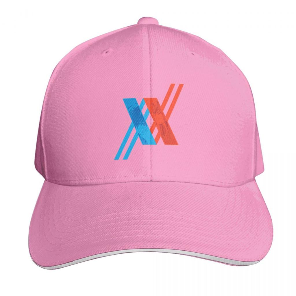 Darling in The FranXX Logo Hiro and Zero Two () Baseball Cap Luxury Cap cute Snapback Cap Dropshipping Unisexs Luxury Womens