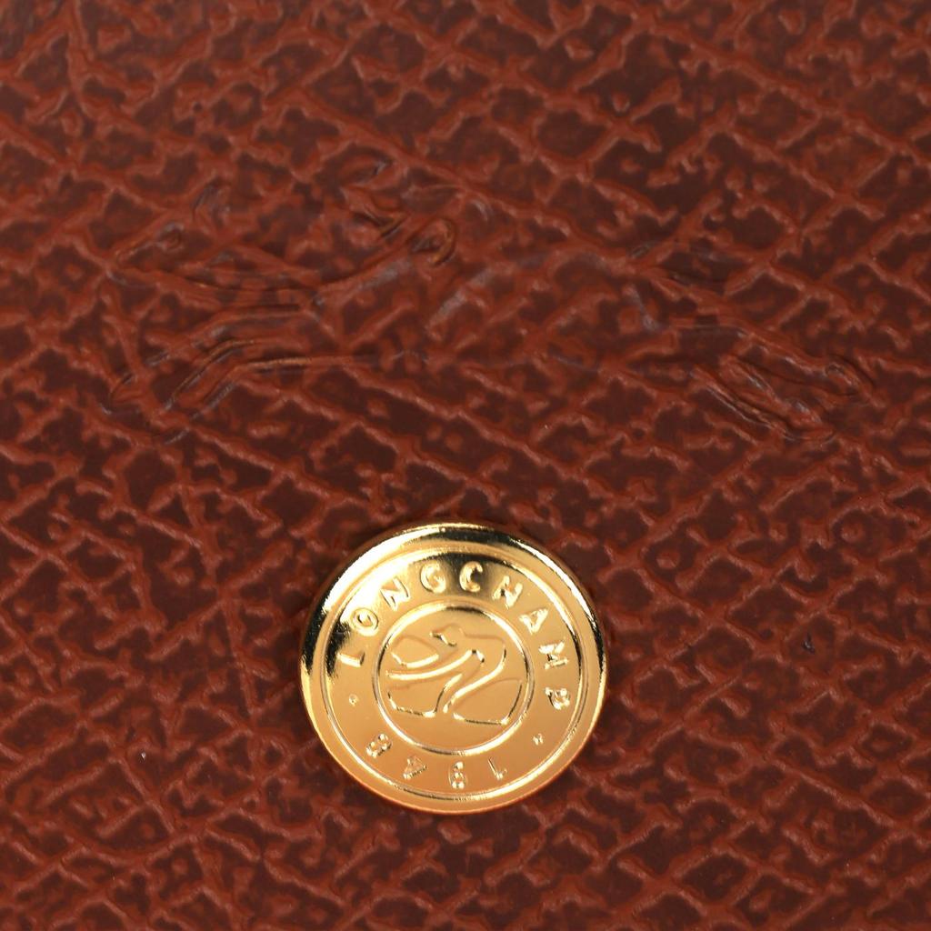 Longchamp Le Pliage Original Gold Button Printed Logo Recycled Canvas Dumpling Handbag Small Women Handbags Tomato-Red 1621089P94