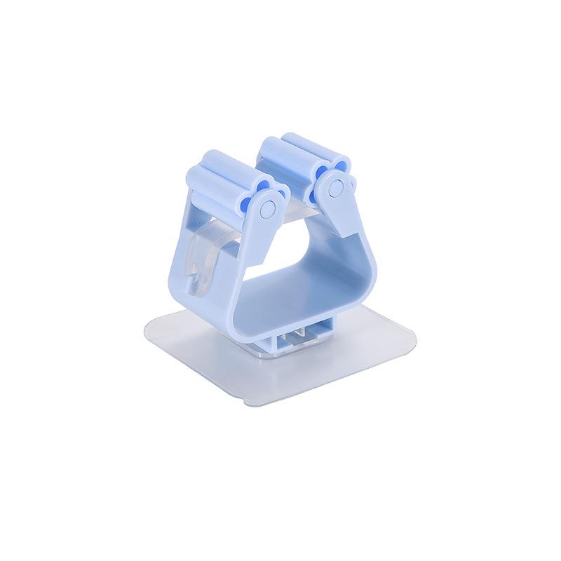 

Не оставляющие следов зажимы для швабры, подвесные стойки для швабры без пробивки, крючки, держатель для карточек, прочная полка для ванной комнаты настенного монтажа, не оставляющая следов 1 PC