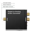 DAC Digital Analog Audio Converter Optical SPDIF Toslink Coaxial Input To L/R RCA 3.5mm Jack Headphone Amplifier Output for TVGood Product