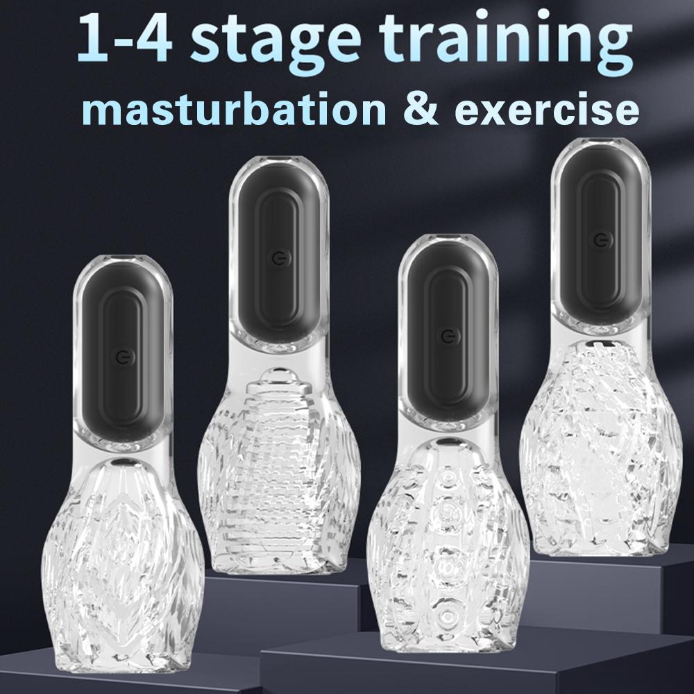 Automatic Masturbator Cup Machine Electric Piston Rotating Sucker Male Blowjob Vagina Dildo Real Oral Vibrator Sex Toys for Men