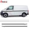 For Volkswagen VW Transporter T4 T5 T6 2PCS Car Stickers Camper Van Side Racing Stripes Graphics Vinyl Film Decals Accessories