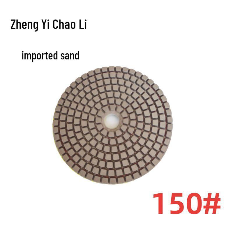 100mm Wet Marble Polishing Pads - Stone & Tile Renovation, Soft Water Buffing Pads, Granite Grinding Discs