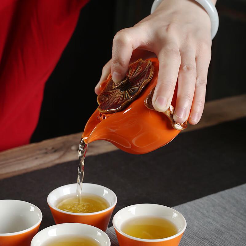 Xiaoyueya Ruyi Ceramic Tea Set Gift Box