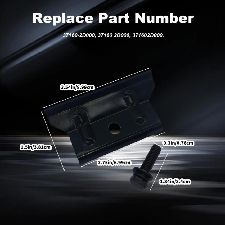 Battery Hold Down Tie Bracket Clamp Car Original Battery Tray Repalcement Replace Part Number 3716022000