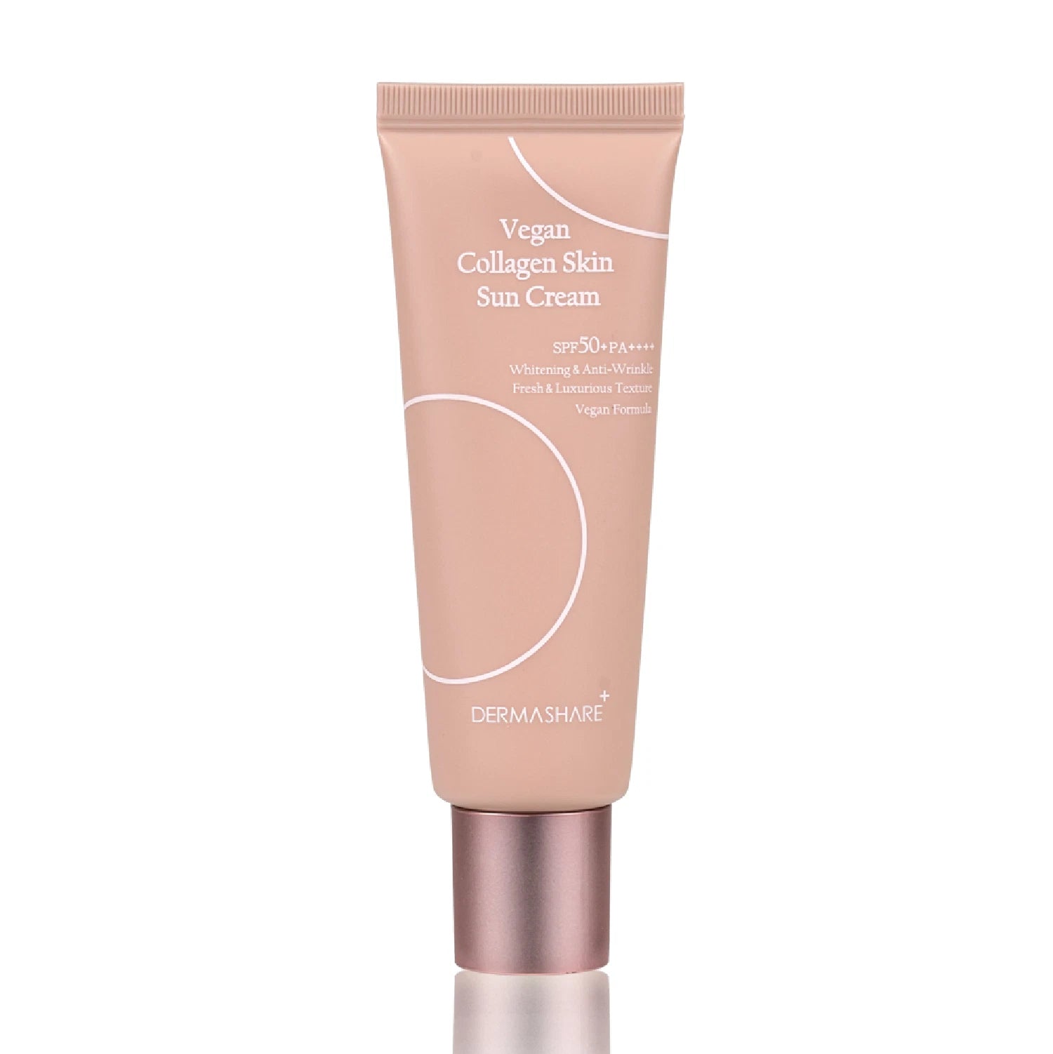 

DERMASHARE Веганский коллагеновый солнцезащитный крем для кожи SPF50+ PA++++ 50 мл