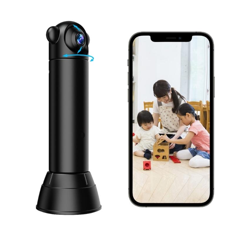 Home Security Camera 1080P High Definition 260 Degree Panoramic View Lens Night Vision APP Remote Viewing
