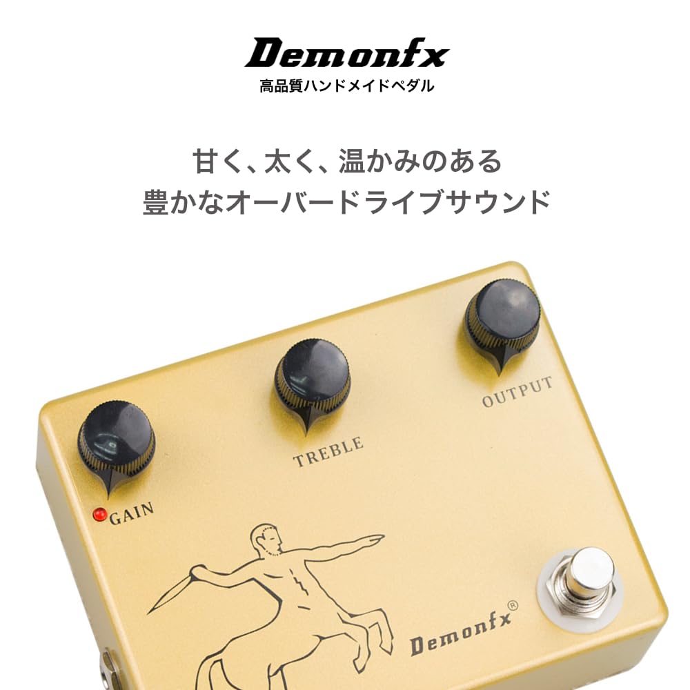 Demonfx K-CENTAUR/K-C DRIVE/CENTAUR OverDrive TonePedal Booster Guitar Effect Pedal