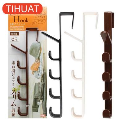Hanger with Hooks for A Door or Closet. Assorted Colors