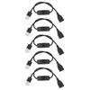 5PCS ON Off Switch Male To Female Cable 2 Pin PVC USB Extension Cable with B Utton for Driving