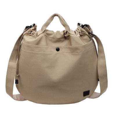 Große Kapazität Zugbeutel Damen Umhängetasche Schultertasche