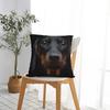 Dachshund Dog Square Pillow Covers Polyester Home Wiener Sausage Doxie Cushion Case Cute Decor Pillowcase 4040