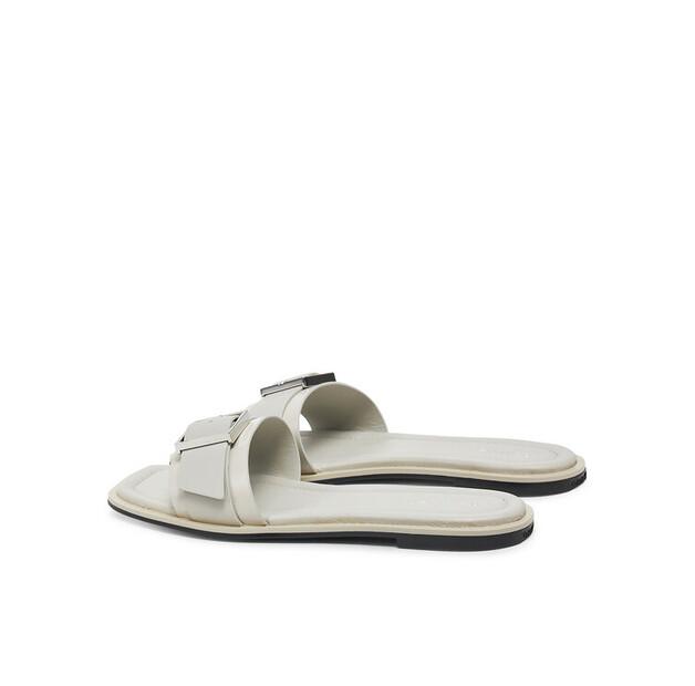 Шлёпанцы Calvin Klein Flat Slide W/Buckle - Lth