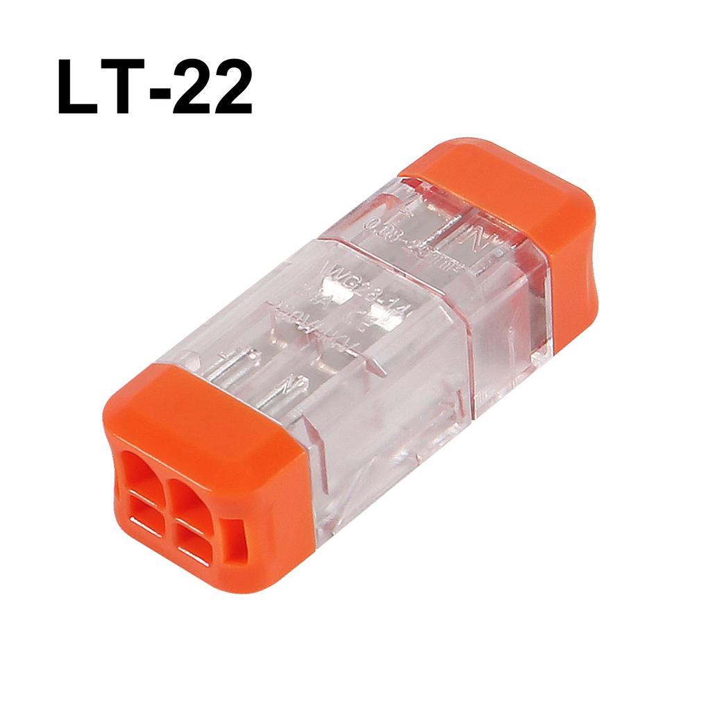 LT-22 LT-33 Wire Quick Connector Fast Wiring Electrical Wire Connector Mini Quick Wire Connector 2 pin / 3 pin Terminal Block