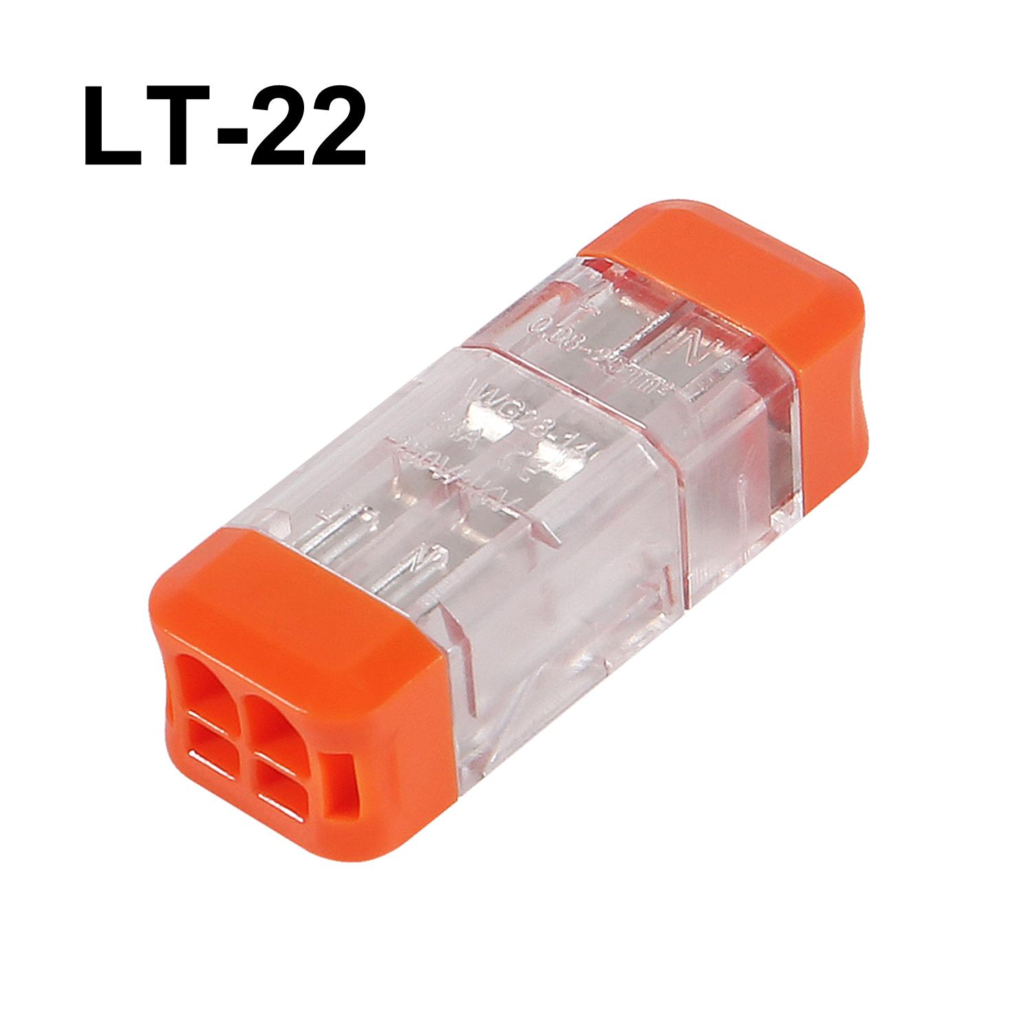 

LT-22 LT-33 Wire Quick Connector Fast Wiring Electrical Wire Connector Mini Quick Wire Connector 2 pin / 3 pin Terminal Block