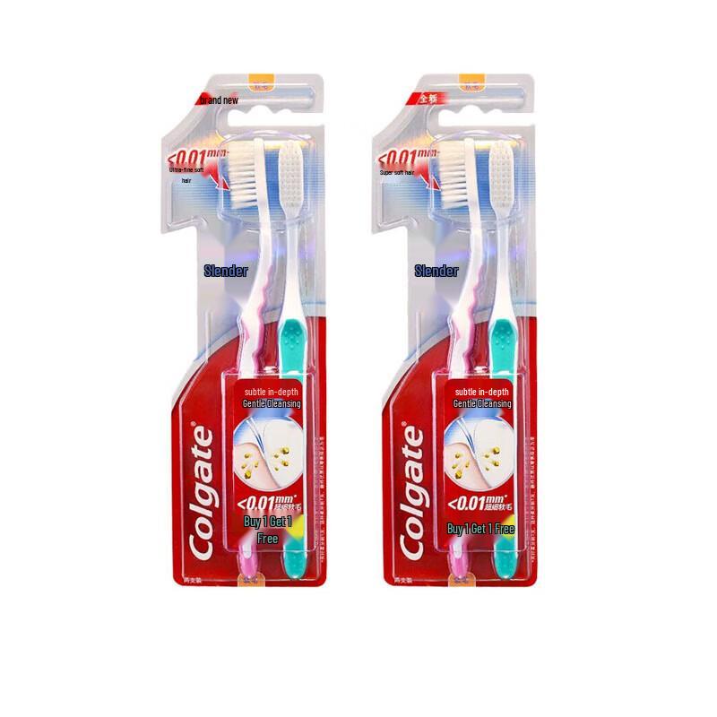 Colgate Slim Soft Toothbrush 4-Pack