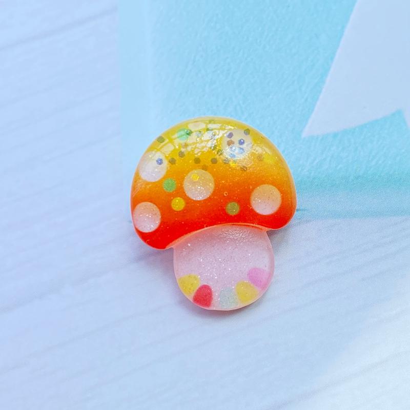 10 szt. Mini Urocze Zwierzątka z Kreskówki / Lody Płaskie Żywica Artystyczna Materiały Dekoracyjne Zawieszka Rękodzieło Akcesoria do Koków Włosów H80