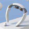 Intelligentes Nackenmassageinstrument, Pulswärme-Therapieinstrument, Heißkompresse-Nackenschutzinstrument, 4 Massageköpfe