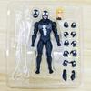 16cm Anime Spider Man Model Kit Doll Action Figures Trendy Toys Desktop Ornament Boy Collectible Statue Gifts MAF VENOM KO Poseable Articulated Scale