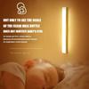 USB Wiederaufladbare LED Balkenlampe mit Bewegungssensor und Magnetischer Installation, Dimmbar mit 3 Weichen Lichtmodi für Kleiderschrank, Nachttisch, Treppen