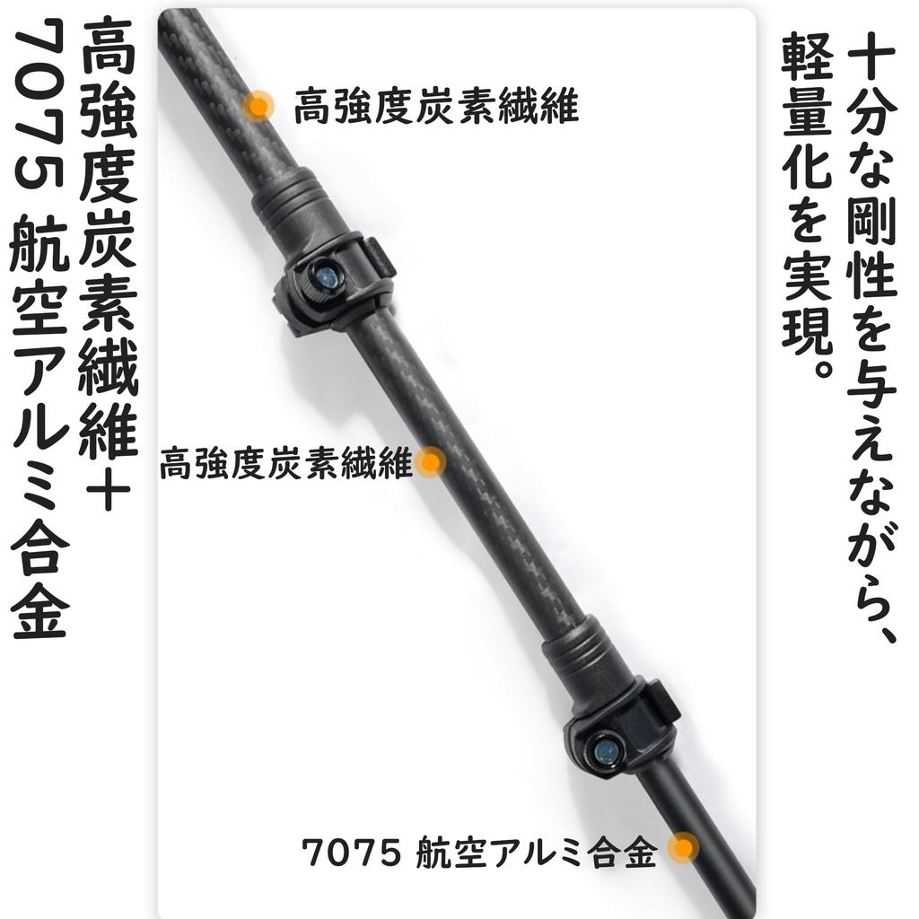 3F UL GEAR Trekking Carbon Tungsten Steel Telescopic Walking Alpine Walking Outdoor Mountain Hiking Poles for Men and Women 7075 Poles, 1/2-Piece Set,