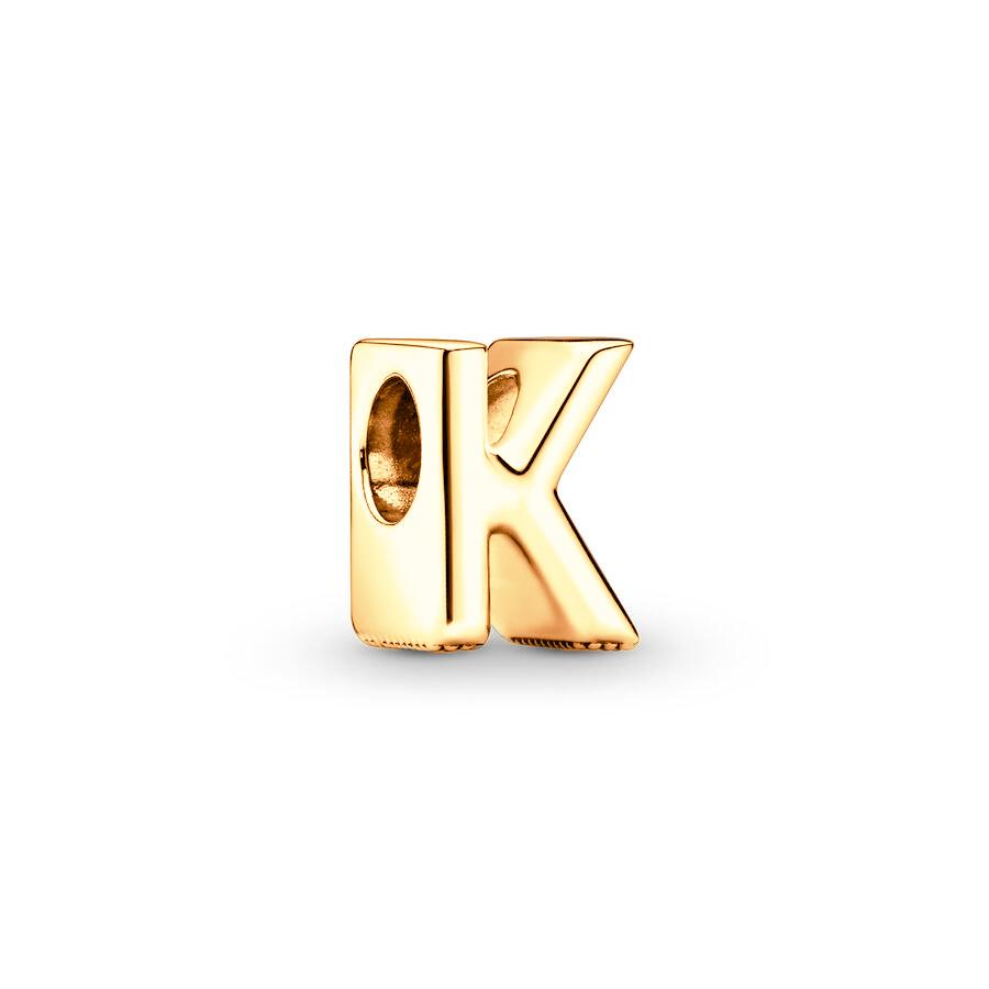 Sparking Gold Plated 26A-Z Letter Charm Beads Dangle Fit Genuine Copper Design Snake Arm Bracelet Necklace Bead For DIY Style Jewelry Women Gift