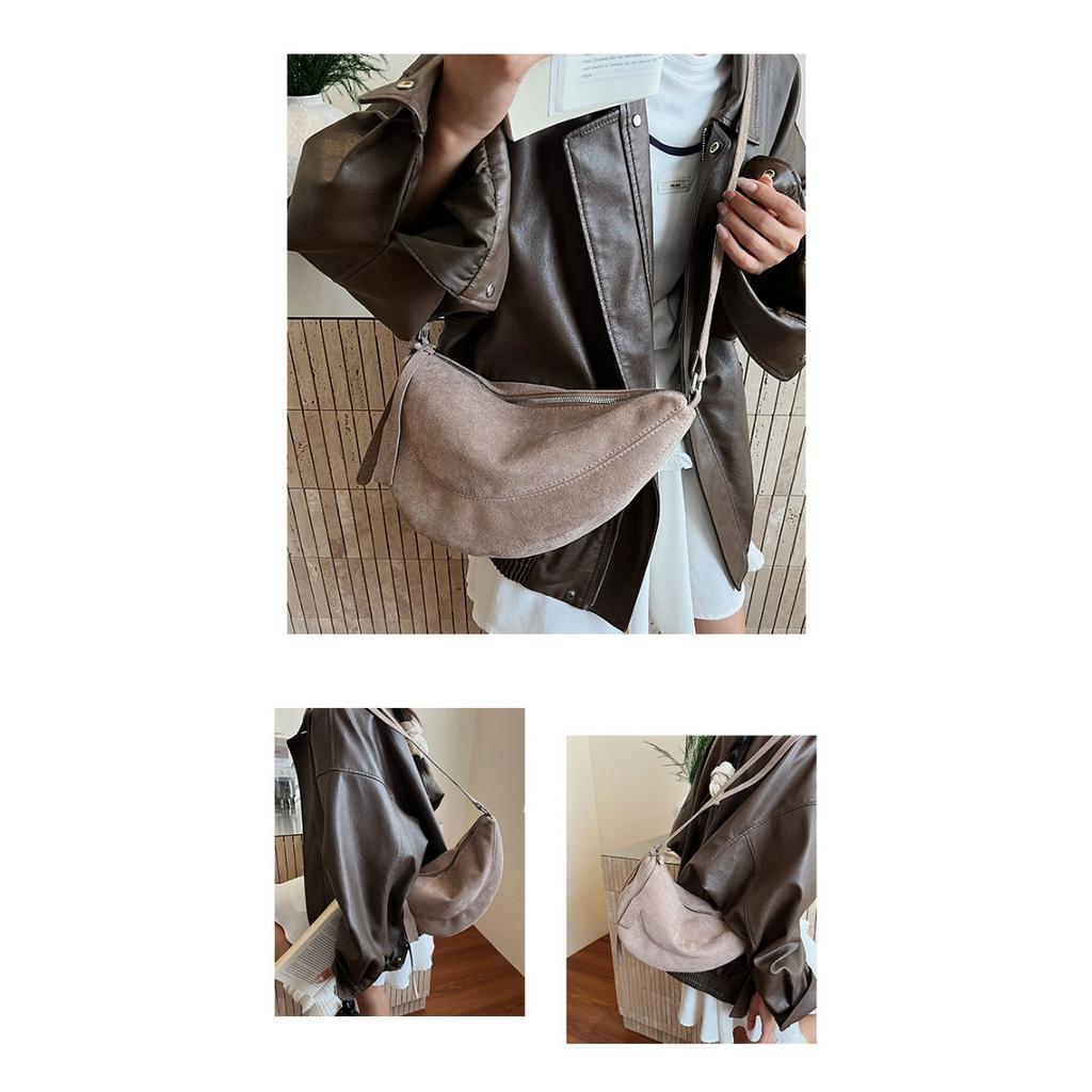 Dumpling Bag Women's Autumn New Niche Design Single Shoulder Bag Large Capacity Versatile Commuting Crossbody Bag