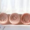 Ramadans Arabic Reusable Silicone Mold in Round Shape for Aromatherapies Candle Soap Making and Chocolate Crafts Supplies
