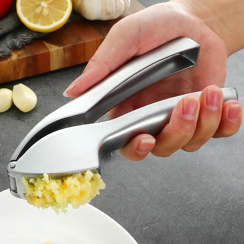 Steel Manual Stainless Mashed Garlic Novel Household Garlic Tools Kitchen Artifact Accessories Bar Kitchen Gadget Gadgets Peeler
