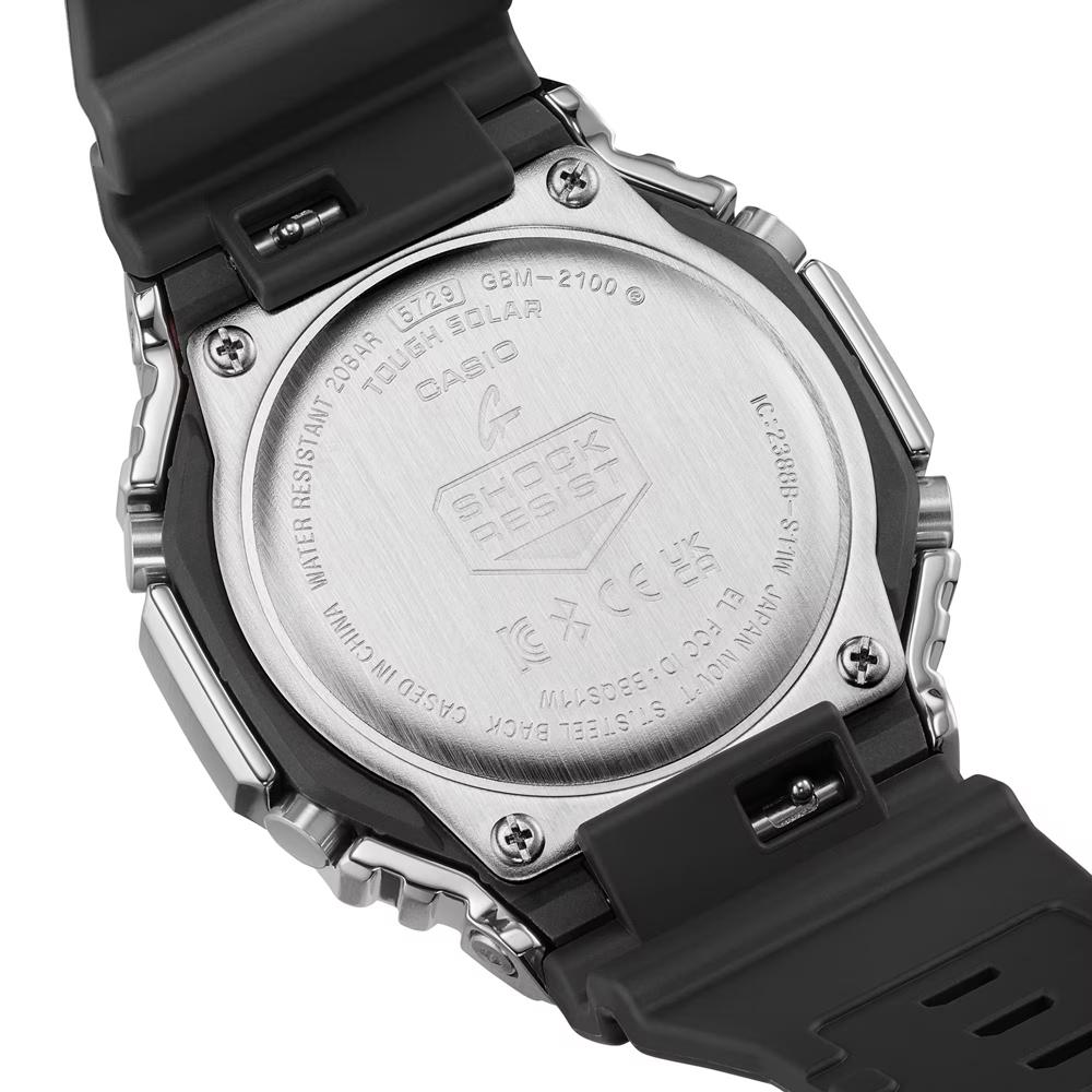 CASIO Tough G-SHOCK GBM-2100-1AJF Men's Watch, Bluetooth, Solar