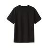Cotton Summer Men's 100% Pure Cotton Casual Loose Plus Size Cross Creative Printed Sports Comfortable Round Neck Short Sleeved T-shirt