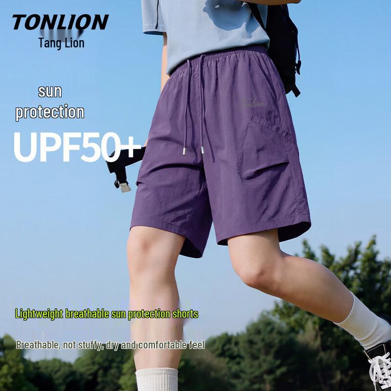 TonLion Men s Summer Casual Shorts L