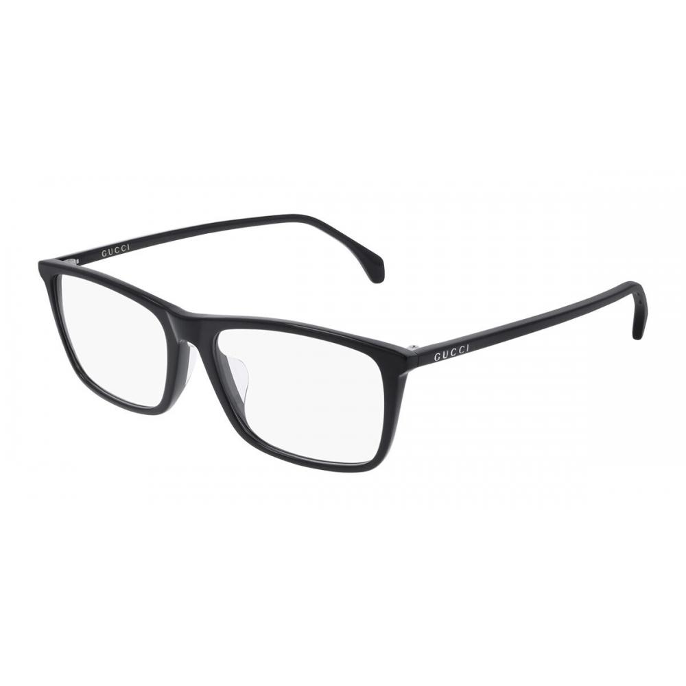 

Gucci Gg0758oa Asian Fit 001 Men Eyeglasses Black/56