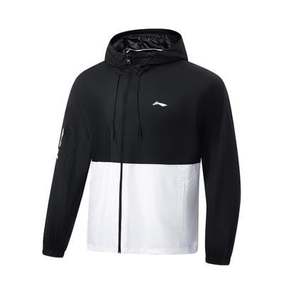 Li-Ning Eis-Seide UV-Schutz Kühltechnologie Leicht Schnelltrocknend Atmungsaktiv Mit Kapuze Sonnenschutzkleidung Unisex Oberbekleidung AFDU831-4