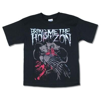 Boys  Bring Me The Horizon Rats Tee T-shirt Youth Small Black XXXXL