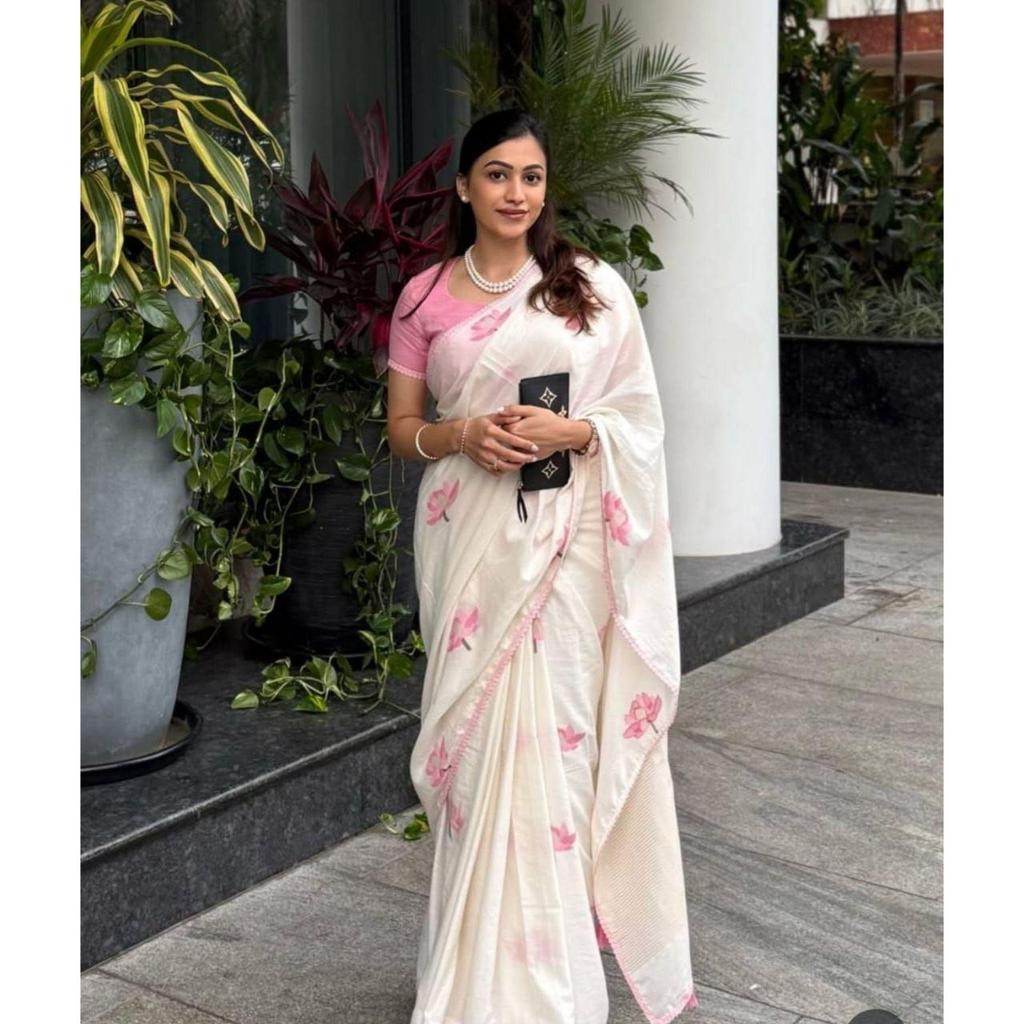 Stylish casual saree