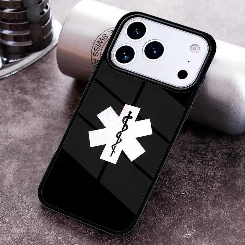 EMT EMS Medical Rescue Phone Case For iPhone 17 16 15 14 13 12 11 Pro Max Plus 17Air Soft Silicone Cover