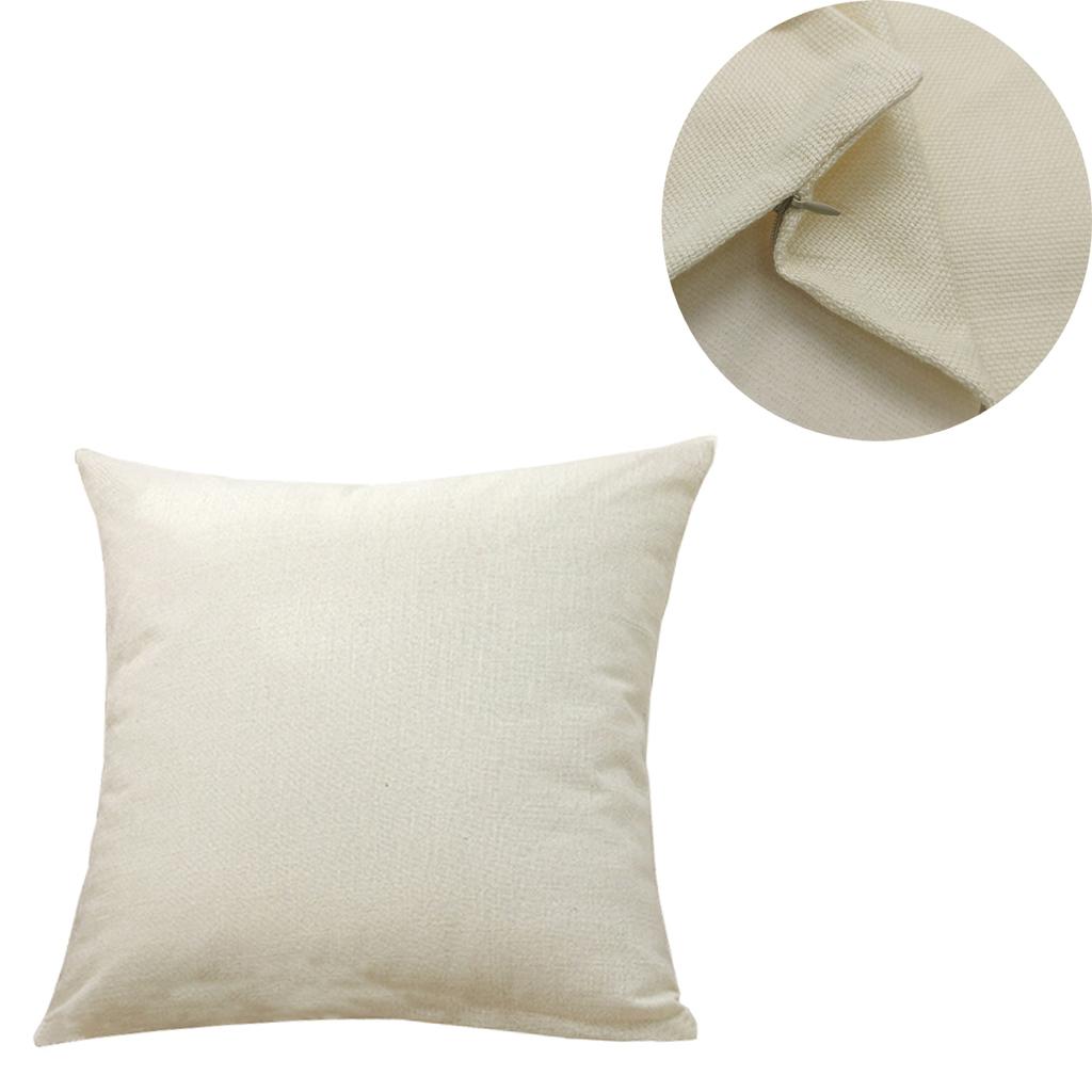 Solid Color Throw Pillow Cover 30X50/40X4045X45/40X60/50X50/55X55/60X60 Cozy Linen Home Bedroom House Office Square Pillowcase