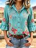 Dubbele manchet POLO kraag dames top Europese en Amerikaanse nieuwe mode casual kleding temperament forensische casual