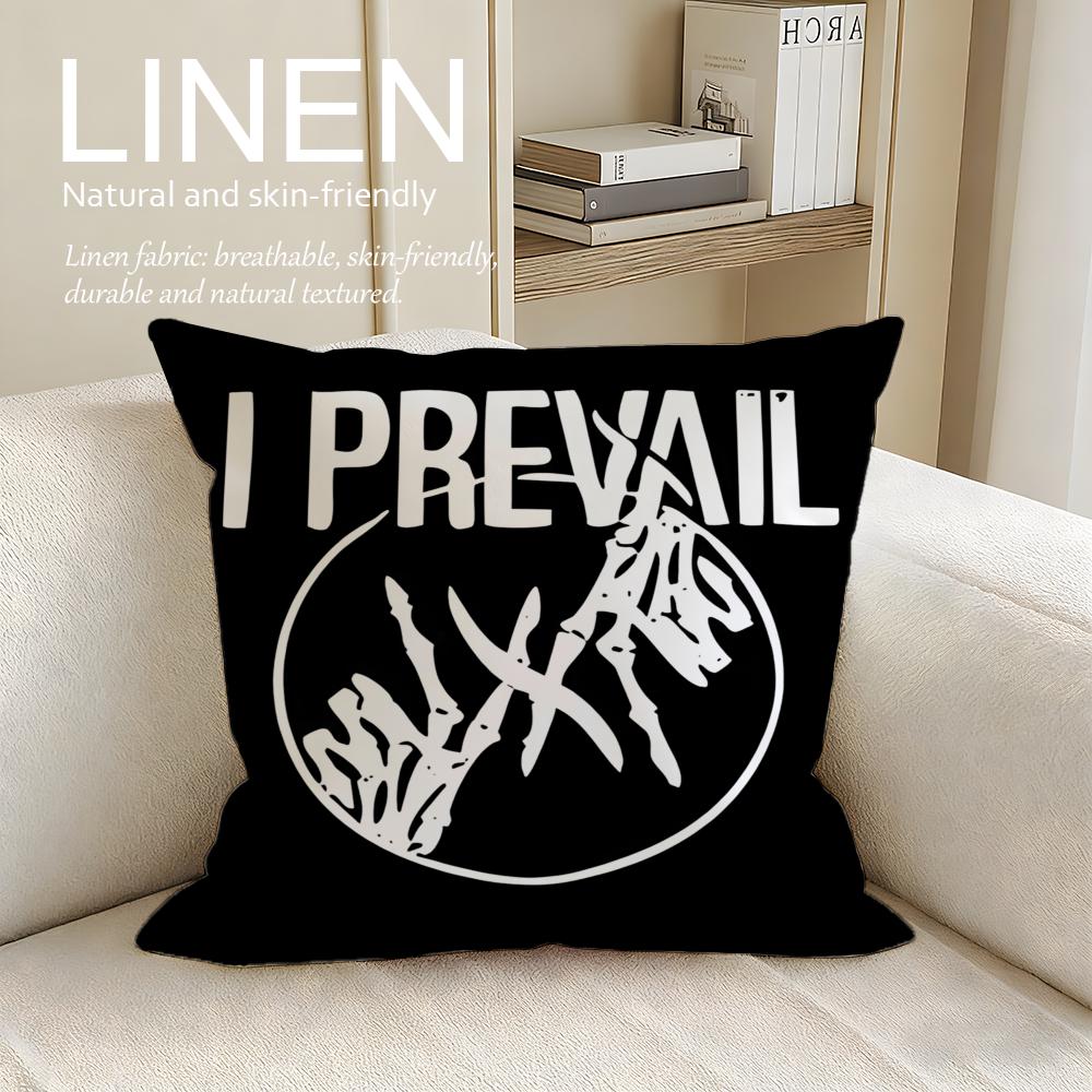 Music I Prevail Cushion Cover Pillowcase Set Pcs X X Breathable Washable Sofa Cushion Cover