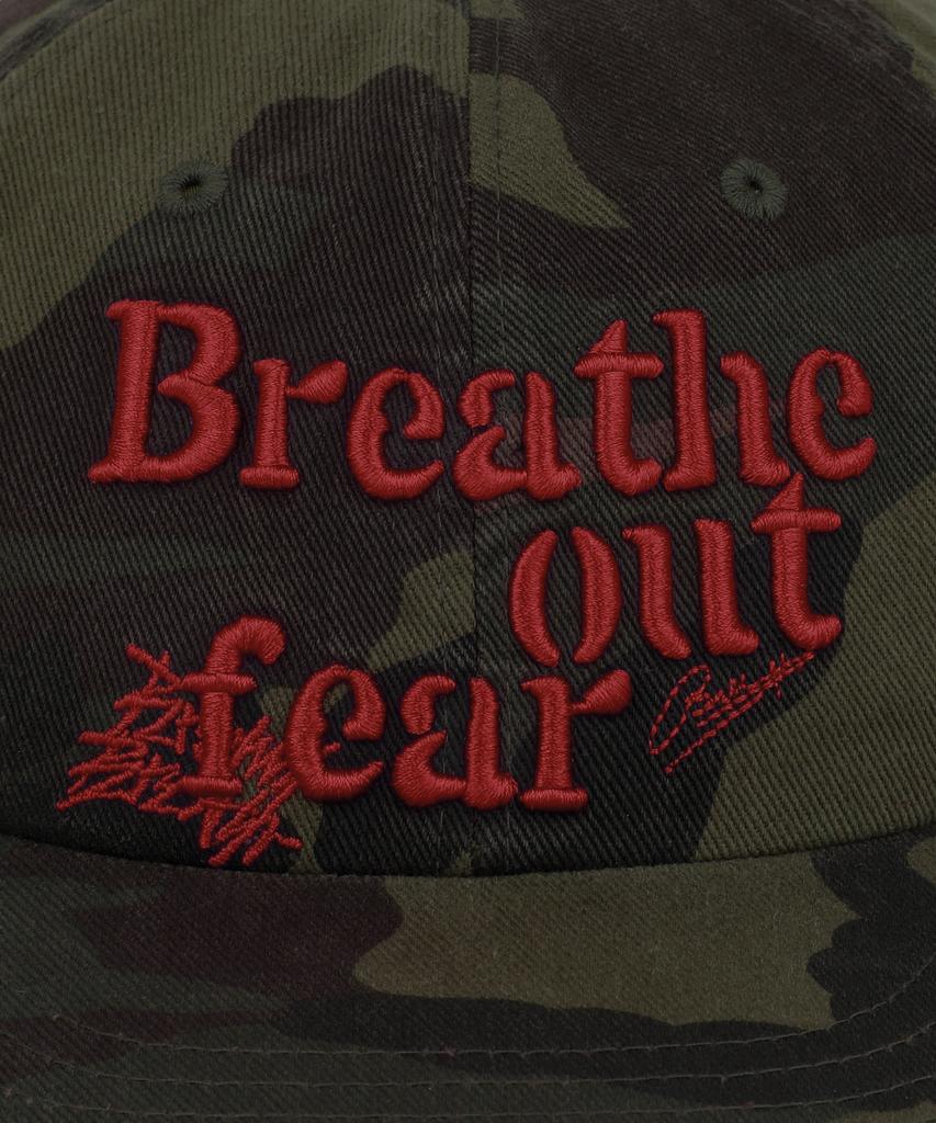 BROWNBREATH Stone Washing Camo Cap - Khaki