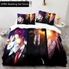 3d Anime Hunter X Hunter Bedding Set Duvet Cover Bed Set Quilt Cover Pillowcase Comforter King Queen Size Boys Adult Bedding Set