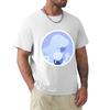 Pastel Sapphire Portrait Tshirt Christmas Casual Tee Shirt