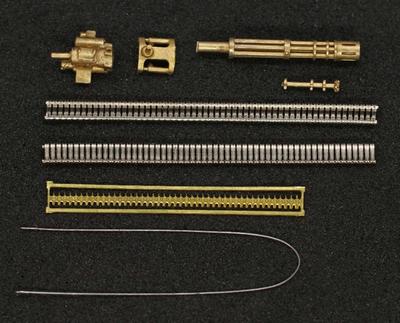 Mini World M134 Minigun with Early Type Plastic Model Parts MNW7296c 1/72 7.62mm (Fixed Type, Suppressor) (Military)