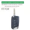 Car Silicone Key Case Cover for VW Volkswagen Golf 7 MK7 Tiguan MK2 T-roc T-cross Skoda Octavia Kodiaq Karoq Seat Ateca Leon Fob