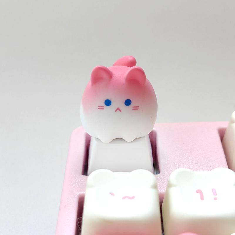Roztomilá Kreslená 3D Zvířátka Krytky Kláves Mechanické Klávesnice Krytky OEM Výška Krytky Kawaii DIY Příslušenství pro Klávesnici Dívčí Dárky