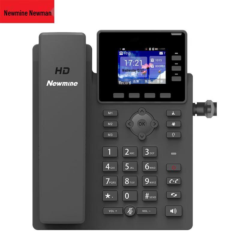 

Newmine C266(01) IP Dual-Mode Recording Phone (CN version)